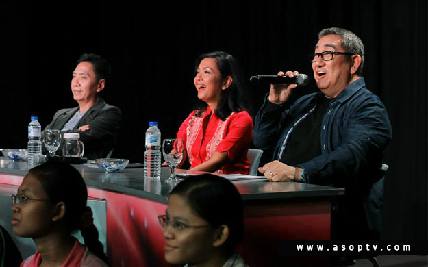 MAY 24 EPISODE JUDGES (L-R): MON DEL ROSARIO, ISAY ALVAREZ, JUNGEE MARCELO – Photoville International