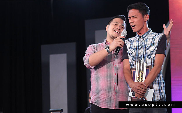 WEEKLY FINALS WINNER: SONG ENTRY: "Sa 'Yo Lang Natagpuan" COMPOSER: James Vincent Dizon INTERPRETER: Maki Ricafort (Photoville International)